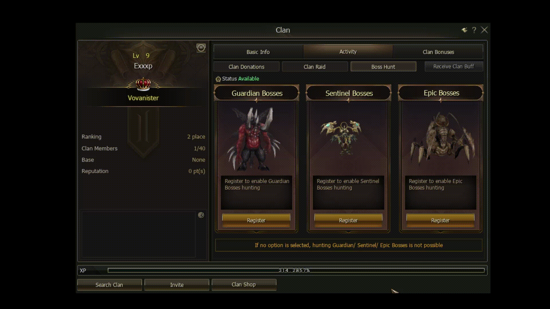 Interface changes support animation